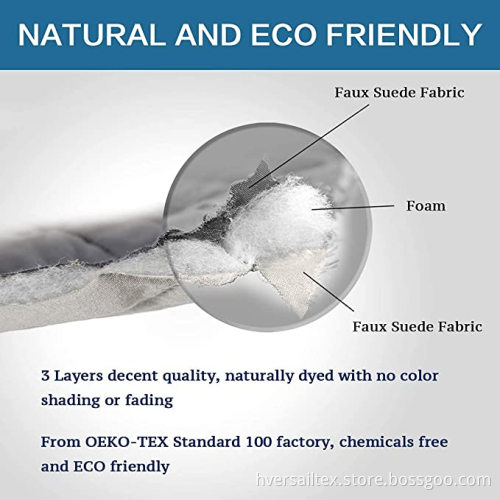Furniture Protector Elastic Straps Reversible Sofa Cover